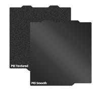 UniTak3D A1 Mini PEI Build Plate 184x184mm Printing Platform Flexible Spring Steel Sheet Double Sided Smooth/Textured PEI Sheet Printing Bed ONLY Compatible with Bambu Lab A1 Mini 3D Printer
