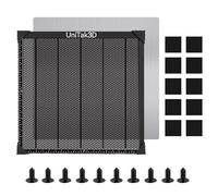 UniTak3D Honeycomb Laser Bed 500x500mm Working Table for XTool D1/D1 Pro/S9/S10/S30 Pro/RAY5 Engravers,Fast Heat Dissipation and Desktop Protection with Aluminum Plate Working Area 460x460mm