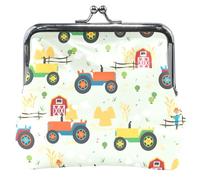 UNITALLA, Classic, Green Agricultural Tractors, Green Agricultural Tractors, Unitalla, Classic, Green Agricultural Tractors Leather Wallet for Women, UNITALLA, Classic, Green Agricultural Tractors