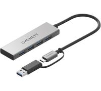 Unite 4-in-1 USB-C to USB-C & USB-A Hub