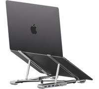Unite FlexMate 7-in-1 Hub With Folding Laptop Riser (Single HDMI)