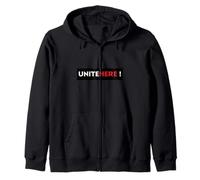 UNITE HERE! Local Union Strong Hospitality Workers Apparel Zip Hoodie