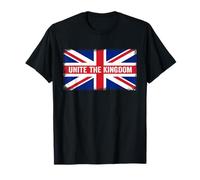 Unite The Kingdom British Flag Graphic Union Jack England T-Shirt