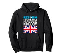 Unite the Kingdom - Reform UK - Patriotic Hope for Britain Pullover Hoodie