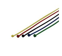 Unitec 44746 Cable Ties Set, 150 x 2.5 mm, 50 Pieces, Assorted Colours