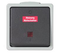 Unitec Aquarius FR 45242L Emergency Heating Cut-Off Switch Surface-Mounted Loose Grey/Dark Grey