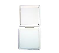 Unitec Aquarius FR 45287L Combination Vertical A/W Switch Surface-Mounted Loose Polar White