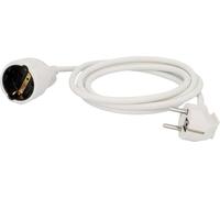 UNITEC Schuko H05VV-F3G 1.5 mm² IP20 2 m White