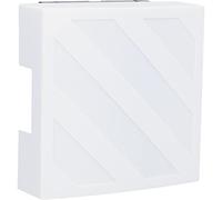 UNITEC Turino Tritone Gong Electronic 78-85dB IP20 Battery and Transformer Operated White