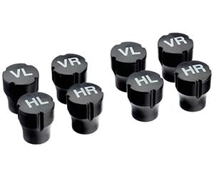 Unitec tyres Valve Caps, 8 pieces