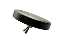 UniteCom 3in1 Combo Puck Antenna, 3 Meter Cables SMA Male Connectors, 2 x 4G/5G Inputs, 1 x GPS/GNSS Input, Through Hole Thread and Screw Mount With Adhesive Waterproof Seal