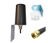 UniteCom Rugged 868MHz Antenna, LoRa, Helium, HNT, Sigfox, RFID. Omni Directional, SMA Male Connector, 5dBi Gain, Black. IoT LoRaWAN LPWAN Aerial Indoor Outdoor Crypto Mining