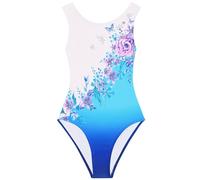 United All Around Gymnastics Leotards for Girls Teal Meadow Green #662-AXS
