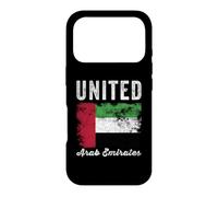 United Arab Emirates Flag Vintage - Men Women - Emirati Flag Case for iPhone 17 Pro