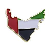 United Arab Emirates UAE Country Flag Flag Metal Pin Badge Brooch