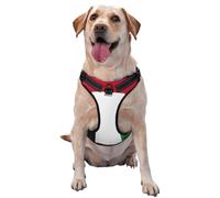 United Arabb Emirates Flag No Pull Dog Harness Adjustable Reflective Oxford Easy Control Medium Large Dog Harness