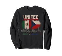 United Beyond Borders Mexico Czech Republic Two Nations Sweatshirt