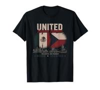 United Beyond Borders Mexico Czech Republic Two Nations T-Shirt