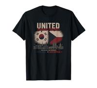 United Beyond Borders South Korea Czech Republic Two Nations T-Shirt