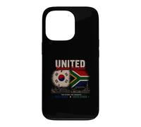 United Beyond Borders South Korea South Africa Two Nations Case for iPhone 13 Pro