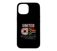 United Beyond Borders South Korea South Africa Two Nations Case for iPhone 15