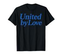 United by Love Blue Pride Unity Justice Harmony Life Faith T-Shirt