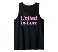 United by Love Pink Female Pride Unity Justice Harmony Life Tank Top