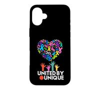 United by Unique Hope for a Cure - World Cancer Day Case for iPhone 16 Plus