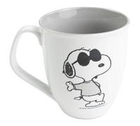 United Labels The Peanuts Snoopy 280ml Grey White Ceramic Coffee Mug Coffee Mug