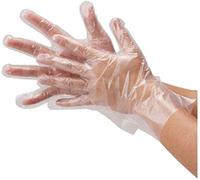 United Clear Disposable Plastic Gloves 1000 Count for Food Prep and Kitchen - Ideal for Handling, Cooking, Cleaning and Parties