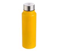 UNITED COLORS OF BENETTON. BE096 Rainbow Casa Benetton 750 ml Yellow Stainless Steel Water Bottle, Lemon Tree