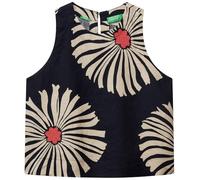 United Colors of Benetton Women's Blusa 5kprdq0bu Shirt, Blue, M