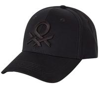 United Colors of Benetton Cappello C/Visiera 6wepua00z Hat, Black, One Size
