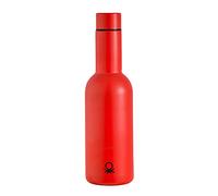 UNITED COLORS OF BENETTON. Casa Benetton 550ml Stainless Steel Red Water Bottle, 550ml