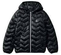 United Colors of Benetton Girl's 21incn04u Jacket, Black, 150 cm