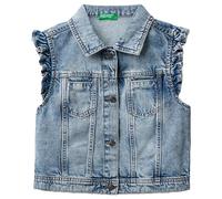 United Colors of Benetton Girl's 2dw2cj00t Vest Men's, Turquoise, 140