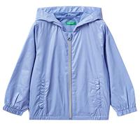 United Colors of Benetton Girl's 2eo0gn010 Half Season Jacket, Periwinkle 1w2, YS