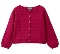 United Colors of Benetton Girl's Maglia COREANA M/L 1076G500J Cardigan Sweater, Viola, 82