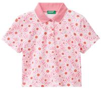 United Colors of Benetton Girl's Polo Shirt M/M 3lryc301j, Pink, 140 cm