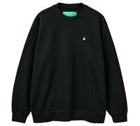 United Colors of Benetton Men's Jersey G/C M/L 342zu1093 Hooded Sweatshirt, Black, M