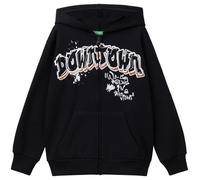 United Colors of Benetton Kids & Teen's Jacket C/CAPP M/L 3fwyc504b Cardigan Sweater, Black, 150 cm