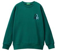 United Colors of Benetton Kids & Teen's Jersey G/C M/L 3J68C10JM Hooded Sweatshirt, Green, 170 cm