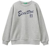 United Colors of Benetton Kids & Teen's Jersey G/C M/L 3J68C10JM Hooded Sweatshirt, Grey, 160 cm