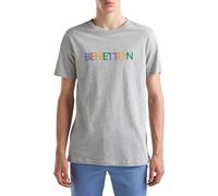 United Colors of Benetton Men's 3i1xu100a t-Shirt, Melange 938, M