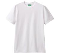 United Colors of Benetton Men's 3m1pu102w t Shirts, Optical White 101, L