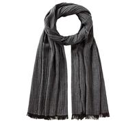 United Colors of Benetton Men's 6ripuu00p Scarf, Black, One Size