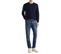 United Colors of Benetton Men's Jersey G/C M/L 1002u1g34 Long Sleeve Crew Neck Sweater, Dark Blue 016, L
