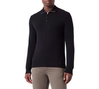 United Colors of Benetton Men's Jersey Serafino M/L 1002u200u Cardigan Sweater, Black 100, M