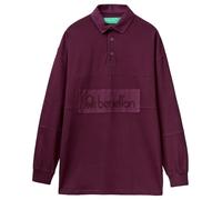 United Colors of Benetton Men's Maglia Polo M/L 3g9wu3020 Shirt, Purple, M