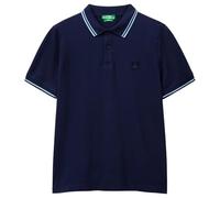 United Colors of Benetton Men's Maglia Polo M/M 3f9hu302e Shirt, Blue, XL